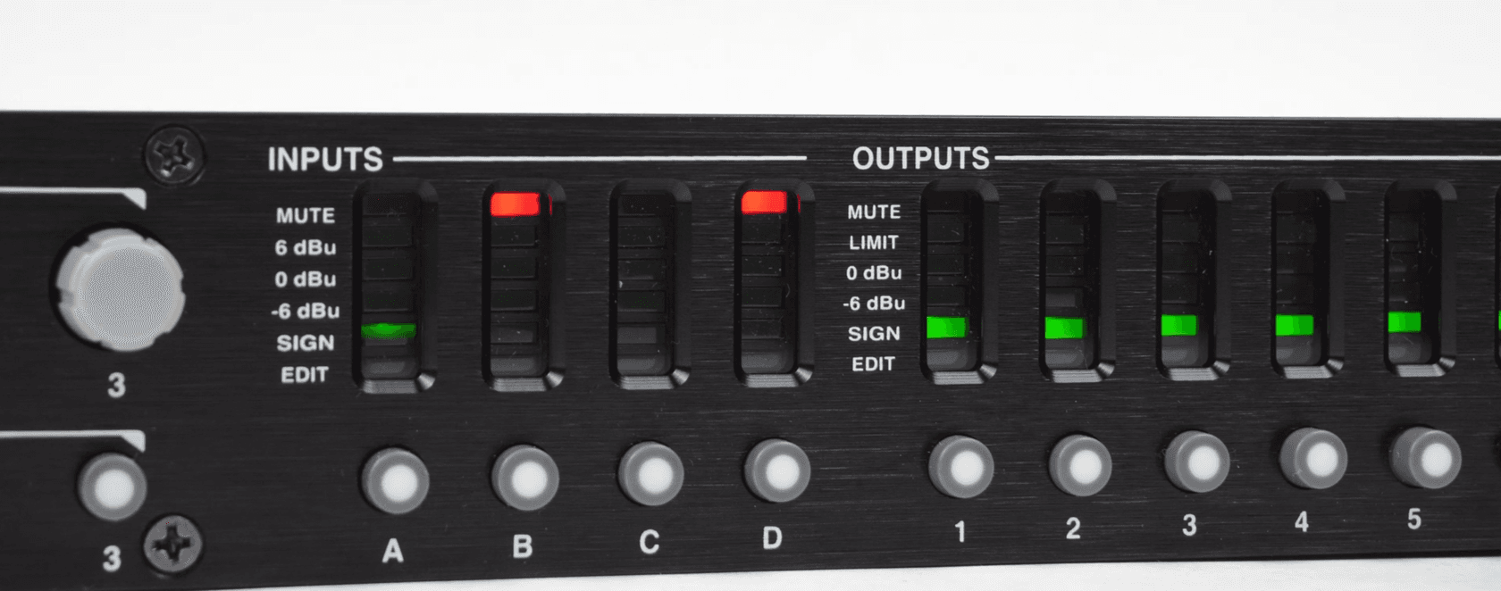 NAG D-8000 — органы управления