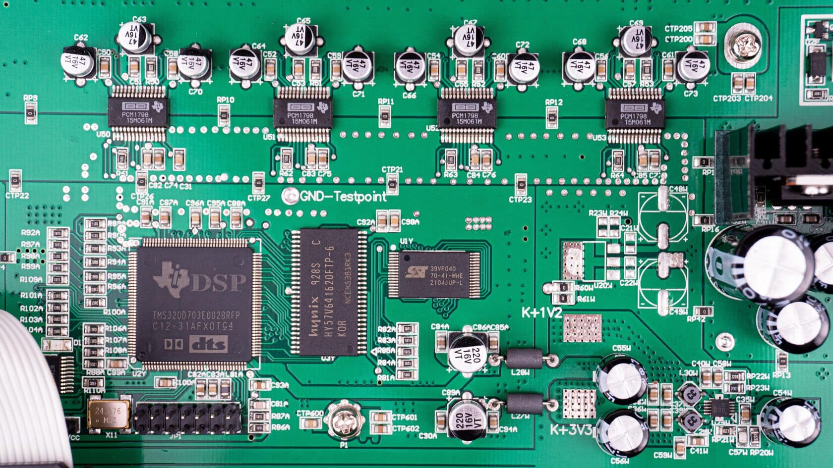 NAG D-8000 — DSP-плата крупным планом